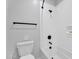 Bright bathroom with tub and shower combination and toilet at 3415 E Arabian Dr, Gilbert, AZ 85296