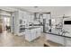 Kitchen featuring white cabinets, granite counters, stainless steel appliances, and an island at 4305 S Antonio --, Mesa, AZ 85212