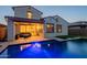 Inviting backyard pool and covered patio create a relaxing outdoor oasis at this beautiful home at 4337 S Helix --, Mesa, AZ 85212