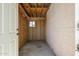 Unfinished basement with exposed framework and small window offers room for customization at 520 N 23Rd St, Mesa, AZ 85213
