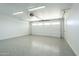 Bright and spacious garage with epoxy floor and automatic door at 520 N 23Rd St, Mesa, AZ 85213