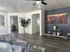 Spacious living room featuring modern decor, stylish furnishings, and an open layout for comfortable living at 6421 S 23Rd Dr, Phoenix, AZ 85041