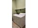 Functional laundry area with shelving and modern appliances at 6722 W Shannon St, Chandler, AZ 85226