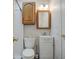 Cozy bathroom with a vanity and toilet at 7750 E Broadway Rd # 361, Mesa, AZ 85208