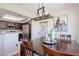 Dining room with stainless steel appliances and views into the kitchen at 9451 E Becker Ln # 2016, Scottsdale, AZ 85260