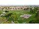 An aerial view showcases the community park at 13261 W Gelding W Cir, Surprise, AZ 85379