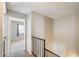 Bright hallway with carpet, leading to a bedroom with ample natural light at 1915 S 39Th St # 37, Mesa, AZ 85206