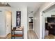 Welcoming hallway featuring wood-look floors and stylish decor at 1915 S 39Th St # 37, Mesa, AZ 85206