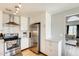 Bright kitchen featuring stainless steel appliances and modern cabinetry at 1915 S 39Th St # 37, Mesa, AZ 85206
