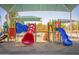 Fun playground featuring colorful slides and climbing structures, perfect for active  at 1946 E Caroline Ln, Tempe, AZ 85284