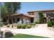 Picturesque courtyard features a tranquil water fountain, creating a serene ambiance in a beautifully landscaped setting at 20660 N 40Th St # 1118, Phoenix, AZ 85050