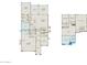 Detailed floor plan showcasing the layout of the home with the kitchen and gathering room highlighted at 21247 E Cattle Dr, Queen Creek, AZ 85142