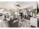 Spacious living room with modern furnishings, an open layout, and plenty of natural light at 2166 N Steele --, Mesa, AZ 85207
