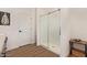 Modern bathroom featuring a sleek glass shower, stylish vanity, and tasteful decor at 2248 S Nikki Ln, Maricopa, AZ 85139