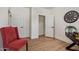Home office space with closet provides work and storage at 2248 S Nikki Ln, Maricopa, AZ 85139