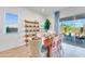 Charming dining area with views of the outdoor space, perfect for casual meals and gatherings at 25338 N 150Th Ln, Surprise, AZ 85387