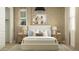 Inviting main bedroom with soft lighting, neutral decor, and comfortable bedding at 25453 N 176Th Ave, Surprise, AZ 85387