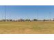Expansive baseball field with green grass and a gazebo in the background at 4001 N 300Th Ln, Buckeye, AZ 85396