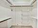 Walk-in closet with shelving and storage solutions providing ample space and organization at 4525 N 66Th St # 85, Scottsdale, AZ 85251