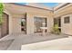 A charming courtyard features a beautiful water feature, a private entrance, and plenty of sunlight at 4525 N 66Th St # 85, Scottsdale, AZ 85251