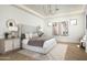 Inviting main bedroom with stylish bedside tables, soft lighting, and a cozy area rug for added comfort at 7001 E Joan De Arc Ave, Scottsdale, AZ 85254