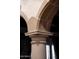 Close-up of an interior archway with textured stone and decorative design at 1015 W Encanto Blvd, Phoenix, AZ 85007