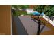 Rendering of backyard features a basketball court and swimming pool at 1096 E Lodgepole Dr, Gilbert, AZ 85298
