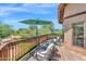 Inviting deck area with comfortable seating and scenic views at 1338 W Mountain View Dr, Mesa, AZ 85201