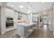 Spacious kitchen boasts an island, stainless appliances, and recessed lighting at 18746 W Rancho Dr, Litchfield Park, AZ 85340