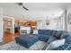 Open concept living area with modern furnishings, seamlessly connecting to the kitchen at 23637 W Hopi St, Buckeye, AZ 85326