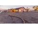 Picturesque backyard featuring a covered patio ideal for outdoor living at 23717 N Mustang Way, Florence, AZ 85132