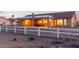 Spacious covered patio perfect for relaxing outdoors with great sunset views at 23717 N Mustang Way, Florence, AZ 85132