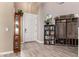 Neutral Foyer features light-colored walls and modern flooring, providing a stylish entrance at 2489 E Sequoia Dr, Chandler, AZ 85286