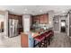 Kitchen features stainless steel appliances, granite countertops, and ample storage at 2489 E Sequoia Dr, Chandler, AZ 85286