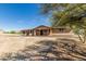 Charming single-story home featuring a desert landscape and inviting entrance at 30617 N 138Th Way, Scottsdale, AZ 85262