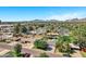 Wide aerial view of the neighborhood, showcasing the home's location and surrounding community at 4634 E Wilshire Dr, Phoenix, AZ 85008