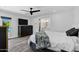 Large bedroom boasts a walk-in closet and an ensuite bathroom at 4634 E Wilshire Dr, Phoenix, AZ 85008