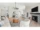 Bright and airy living room with modern furniture and an open floor plan at 4902 E Golden St, Mesa, AZ 85205