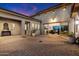 Large backyard featuring a covered patio area perfect for outdoor entertaining at 6535 W Gold Mountain Pass, Phoenix, AZ 85083