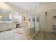 Primary bathroom features a large soaking tub and a walk-in shower at 6535 W Gold Mountain Pass, Phoenix, AZ 85083