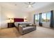 Relaxing main bedroom features views and large windows at 6535 W Gold Mountain Pass, Phoenix, AZ 85083