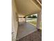 Covered patio with concrete floor overlooking the backyard pool at 7176 W Blackhawk Dr, Glendale, AZ 85308