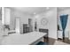 Bright kitchen with a large island and stainless steel appliances at 9936 E Revolution Dr, Mesa, AZ 85212
