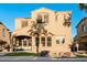 Beautiful backyard featuring a lush lawn, attractive landscaping, and refreshing pool at 13446 S 186Th Ave, Goodyear, AZ 85338