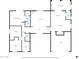 Detailed floor plan showcasing the layout of the home including the living spaces and bedrooms at 17705 E Canyon Way, Gilbert, AZ 85298