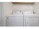 Laundry area features a side-by-side washer and dryer at 18202 N Cave Creek Rd # 122, Phoenix, AZ 85032