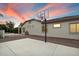 View of the backyard featuring a sports court and well maintained yard at 19902 S 190Th St, Queen Creek, AZ 85142