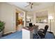Bright office space with neutral colors, a modern desk, and an open design at 19902 S 190Th St, Queen Creek, AZ 85142
