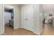 Hallway view looking into the bathroom at 2070 E Saddlebrook Ct, Gilbert, AZ 85298