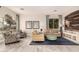 The comfortable living room offers ample seating, neutral decor, and a bright and airy atmosphere at 2139 S Granite St, Gilbert, AZ 85295